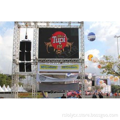1R1G1B P15mm Stage Background LED Screen Rental , Outdoor L